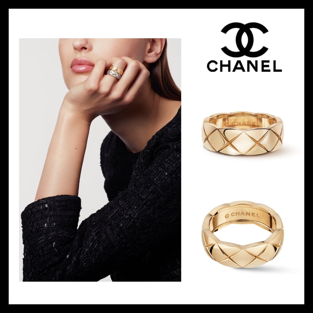 洗練された遊び心を纏う☆【CHANEL】ココクラッシュリング