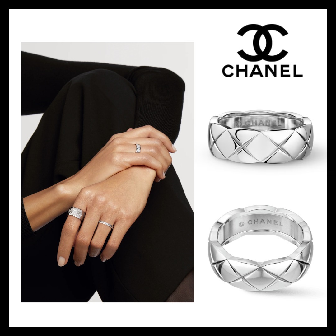洗練された上品さが光る☆【CHANEL】ココクラッシュリング