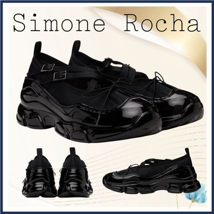 【国内発関税無】SIMONE ROCHA プリーツバレエシューズ 次に買うべきは“バレエスニーカー”。2025年、ブレイクが予測され