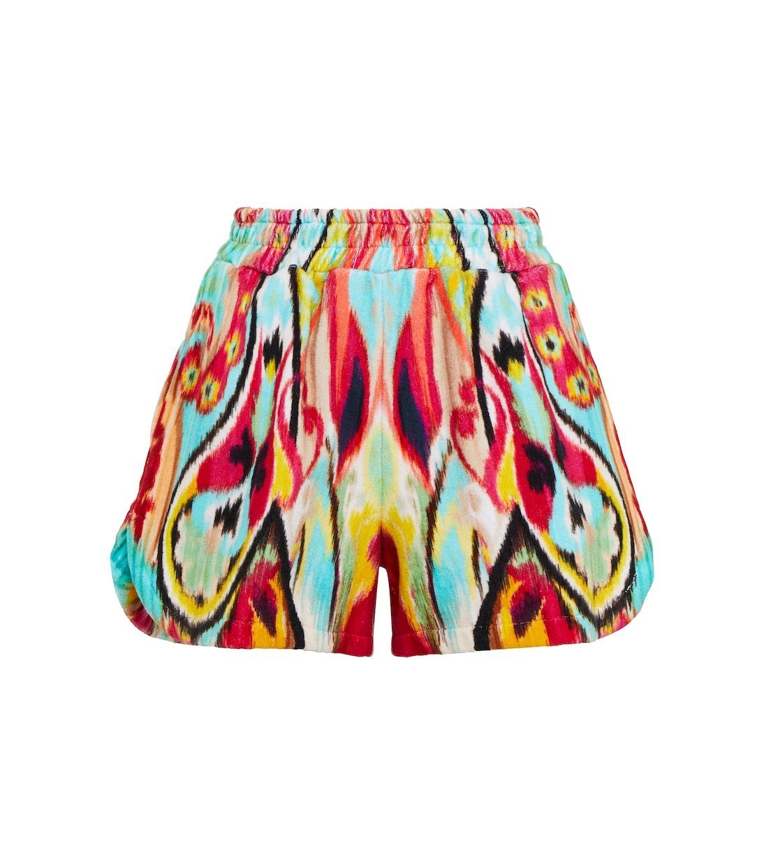 【Etro】 Ikat print high-riseコットンショート
