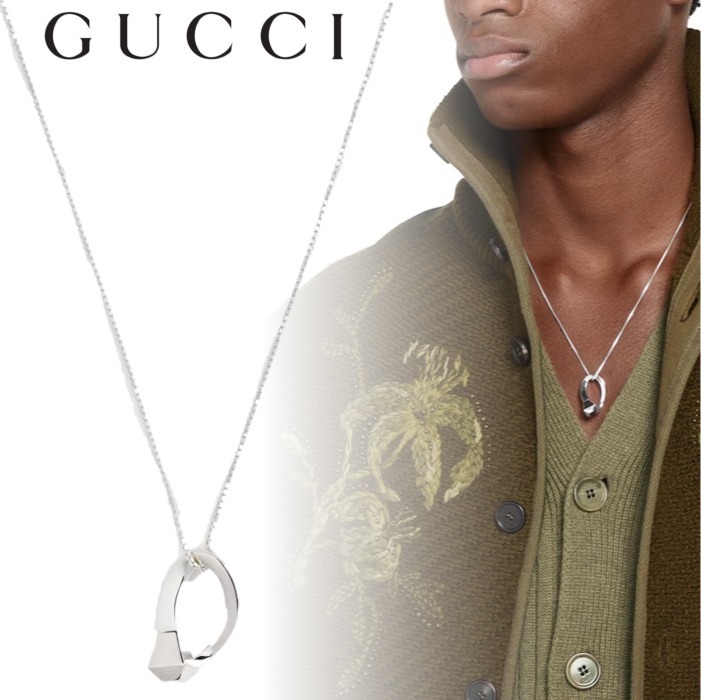国内直営**GUCCI**グッチ キオード ペンダント ネックレス