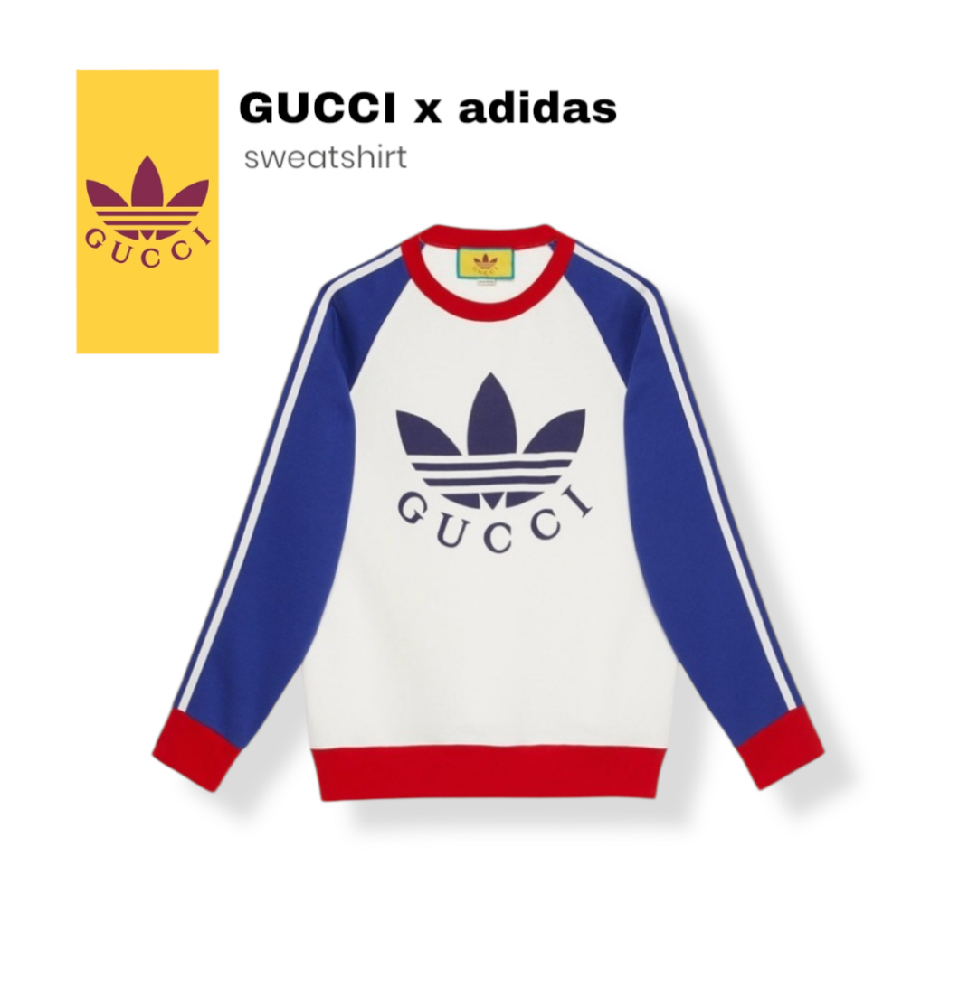 ☆ GUCCI x ADIDAS sweatshirt コラボスウェット ☆