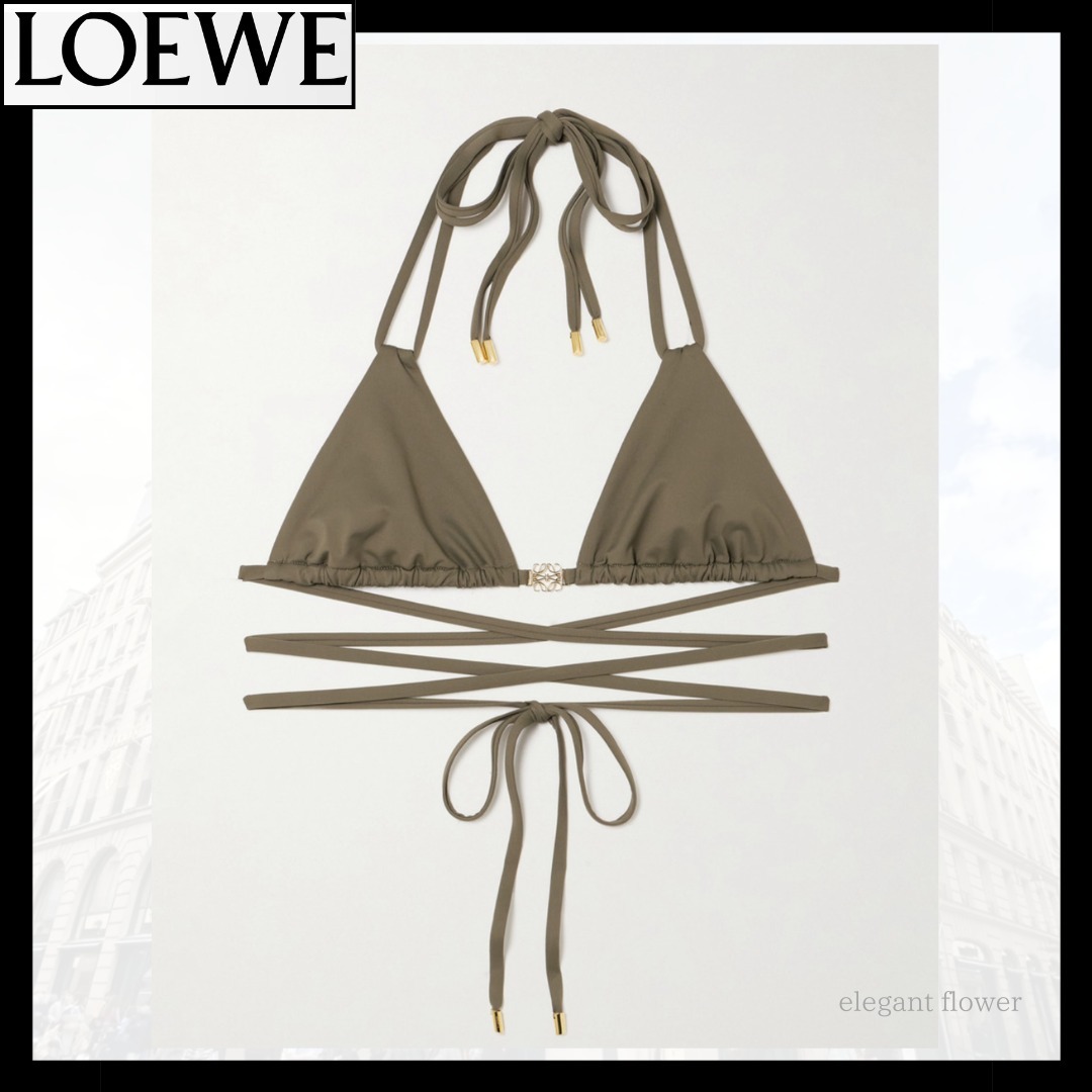 【夏前に！】LOEWE Paula's Ibiza トライアングルビキニトップ
