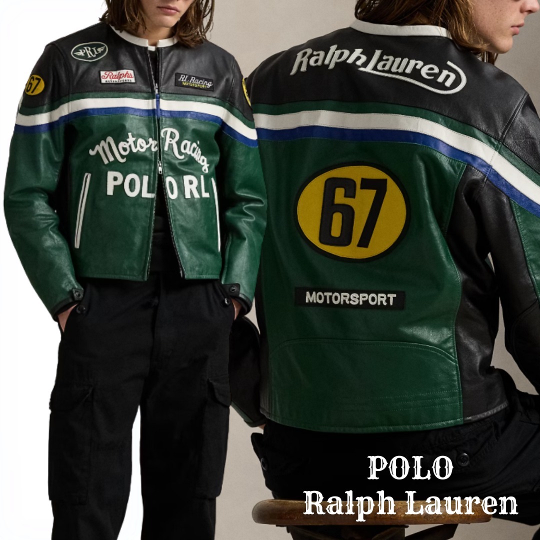 新着！【Polo Ralph Lauren】アウター レザージャケット