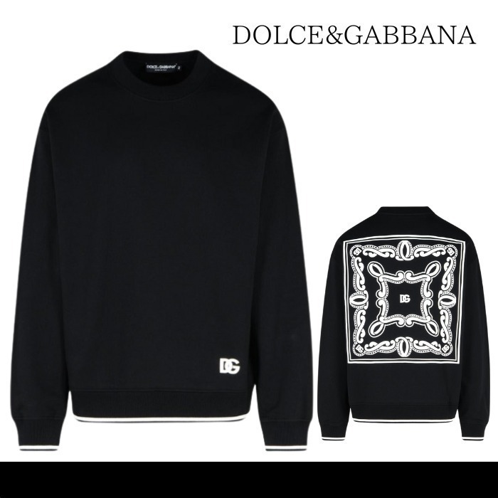 関税込★VIP価格【DOLCE & GABBANA】コットンスウェットシャツ