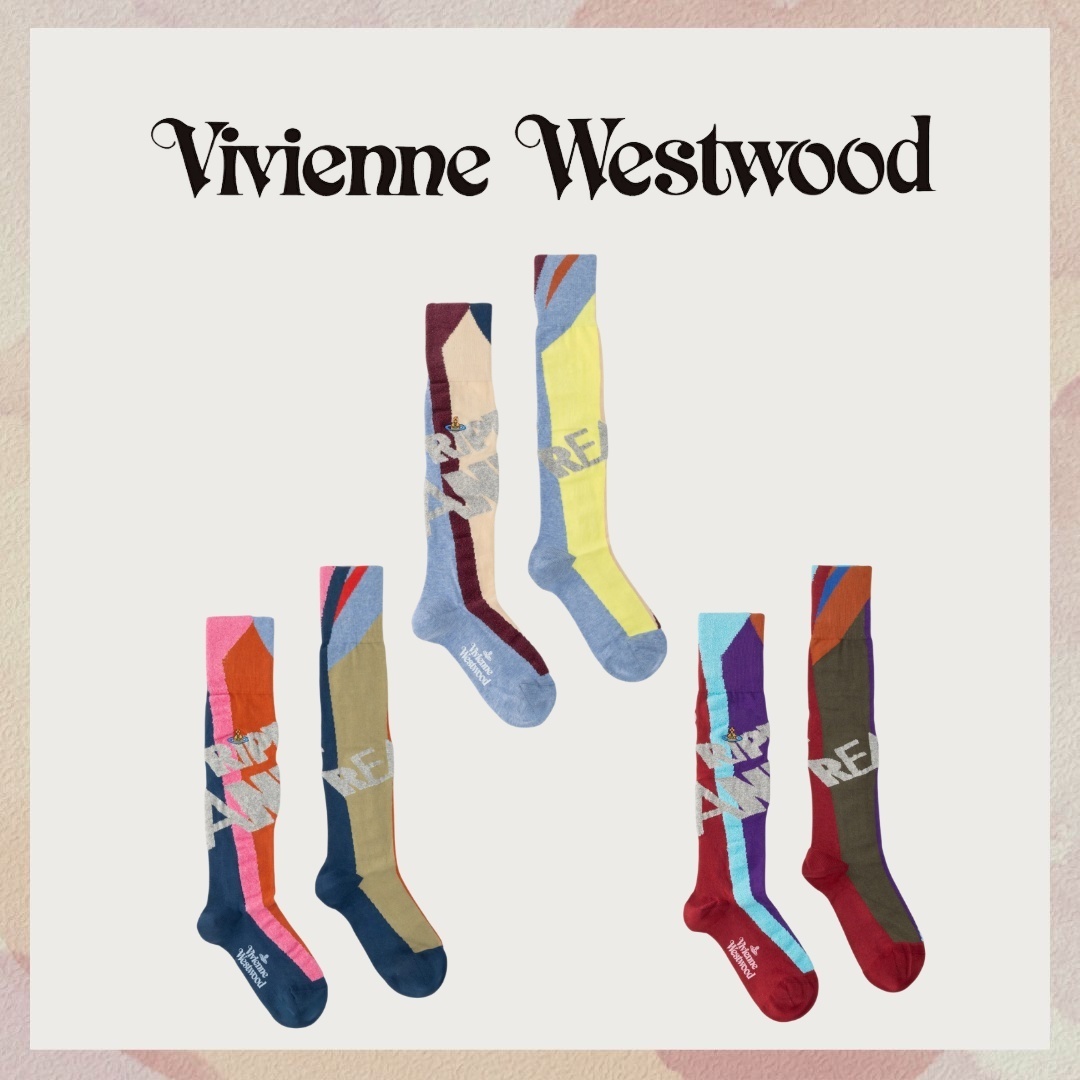 【Vivienne Westwood】RIPPED AND READY ハイソックス