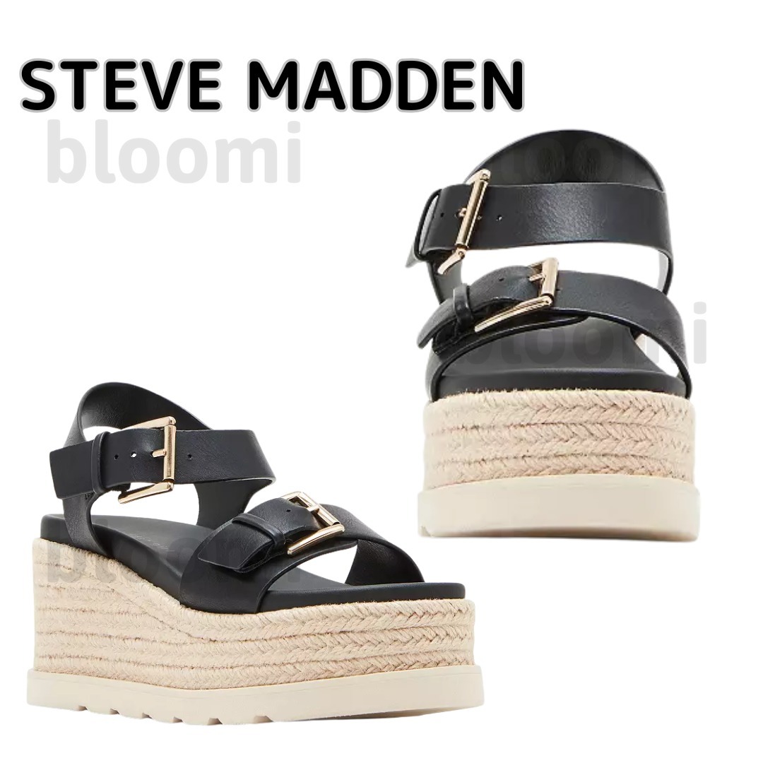 【Steve Madden】厚底Radner★エスパドリーユ ウェッジサンダル