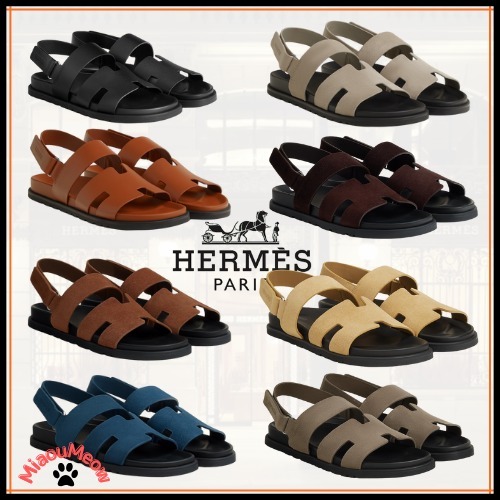 【シンプル♪歩きやすい】HERMES★ジニアス サンダル