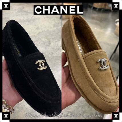 【印象を格上げ】CHANEL モカシン バックストラップシューズ モカシン CHANEL(シャネル) 靴・シューズ(レディース) - 海外