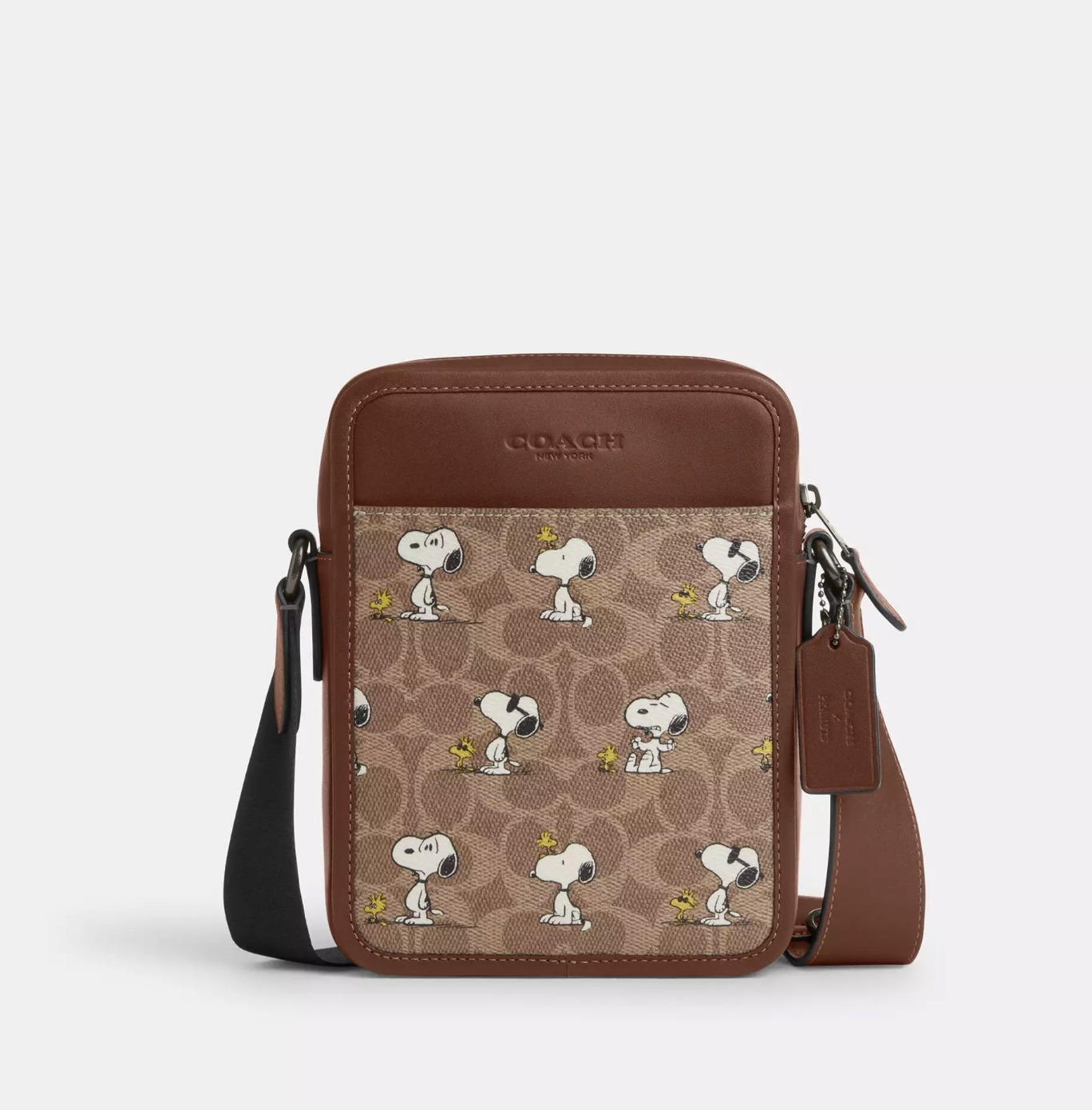 【COACH X PEANUTS】サリバン クロスボディ バッグ スヌーピー