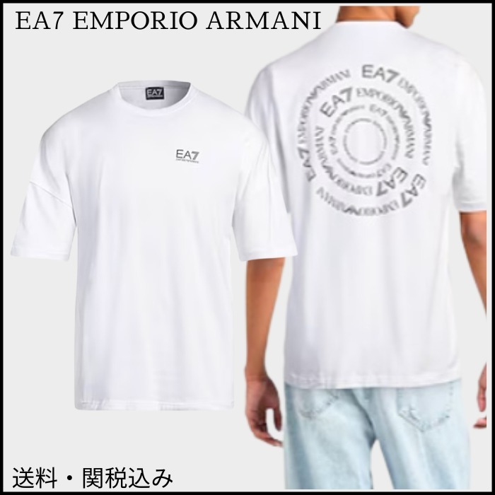 送料・関税込み【EA7 EMPORIO ARMANI】ロゴ 半袖 Tシャツ