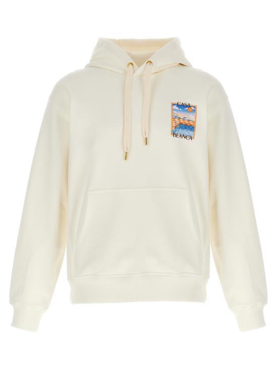 パーカー・フーディ CASABLANCA Men Hoodies MS25JTP29203SURREALPOOL White