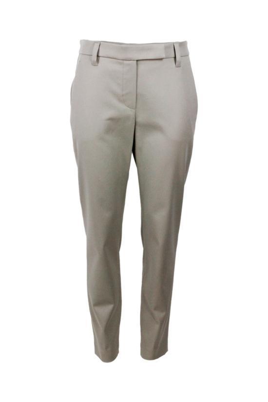 パンツ BRUNELLO CUCINELLI Women Straight Pants MA126P7258 C7496 Bei