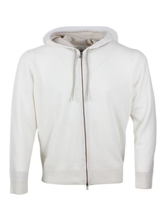 パーカー・フーディ ELEVENTY Men Sweater K76MAGK33 MAG 01 02 White