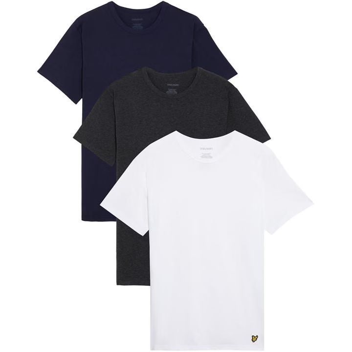 Lyle & Scott★半袖 クルーネック ロゴ Tシャツ★3枚セット★