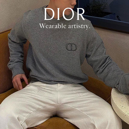 DIOR | CD Icon スウェットシャツ コットンフリース