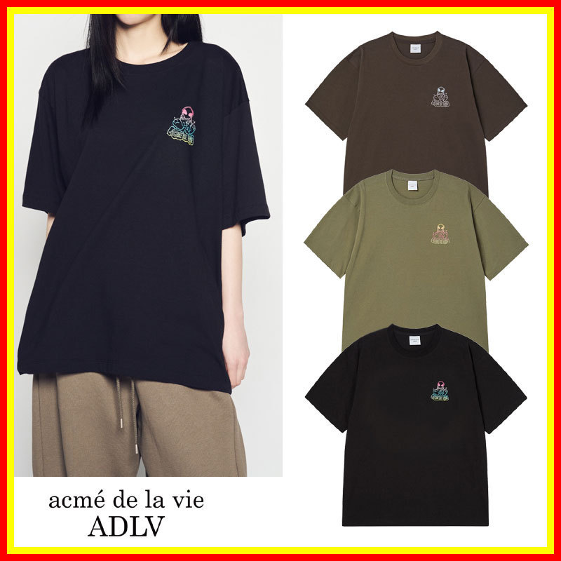 [ADLV] GRADATION ALIEN SHORT SLEEVE T-SHIRT /追跡付