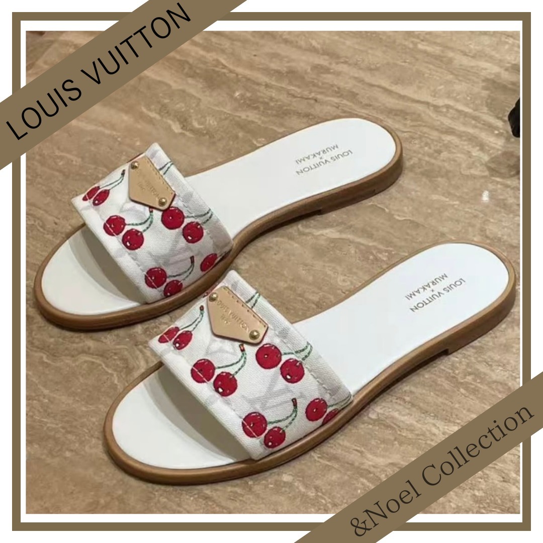 【日本未入荷！村上隆コラボ】Louis Vuitton*リリーローミュール