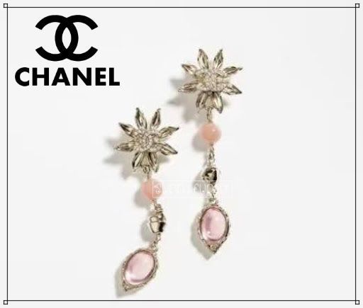《25A★》CHANEL シャネル ピアス 揺れる