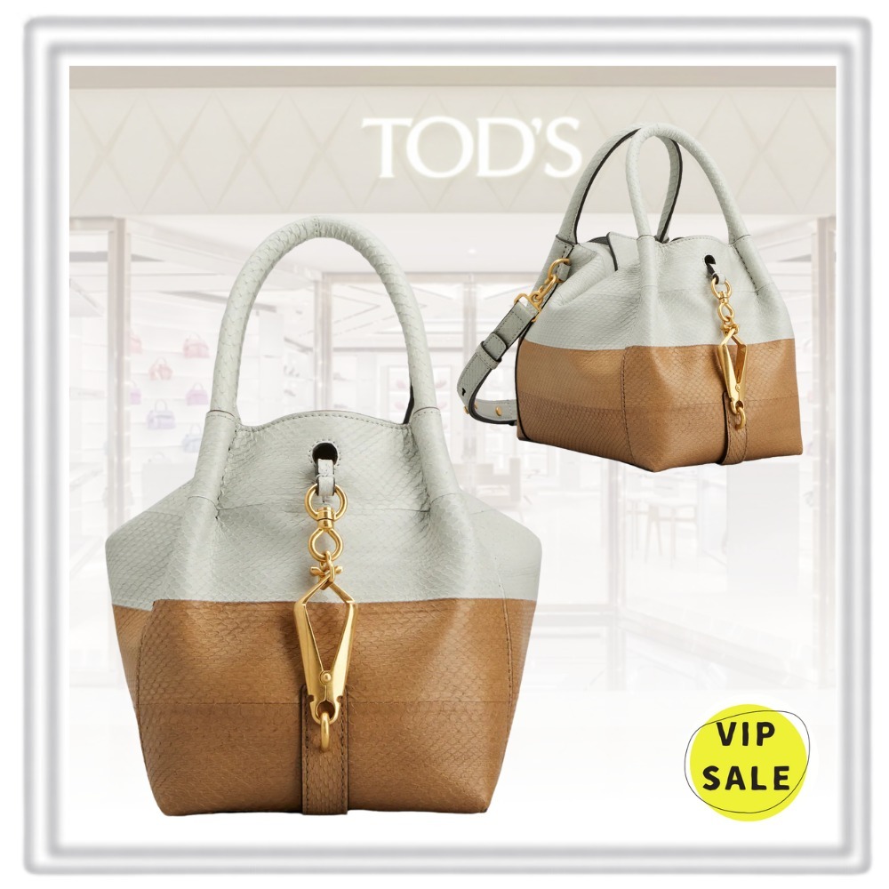 送料込*TOD`S*トッズ*スネーク バウレット バッグ ミニ