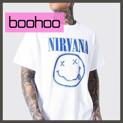 boohoo ブーフー＊ Tシャツ 半袖 トールオーバーサイズ 現地価格セール boohoo(ブーフー) Tシャツ・カットソー(メンズ