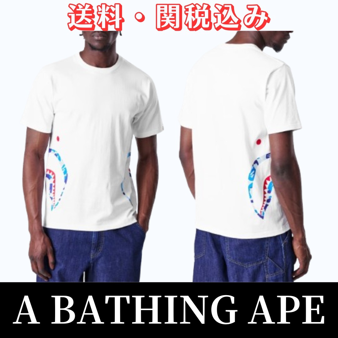 【A BATHING APE】★Graphic Shark T-Shirt★