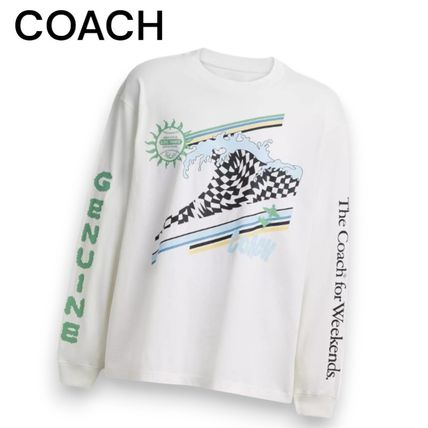長袖 ロング Coach(コーチ) Tシャツ・カットソー(メンズ) - 海外