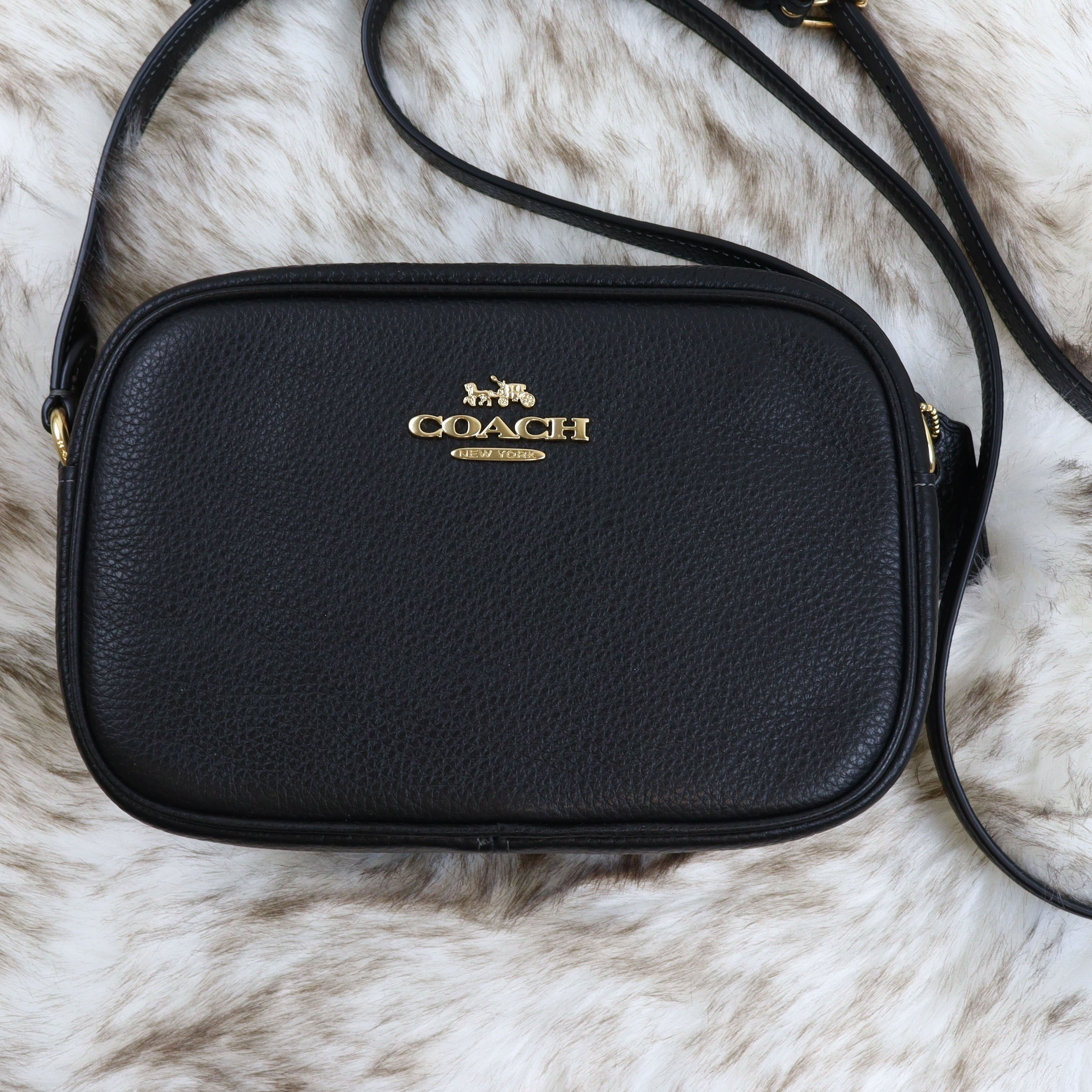 即発 COACH Mini Jamieクロスボディー カメラバッグ 送料関税込