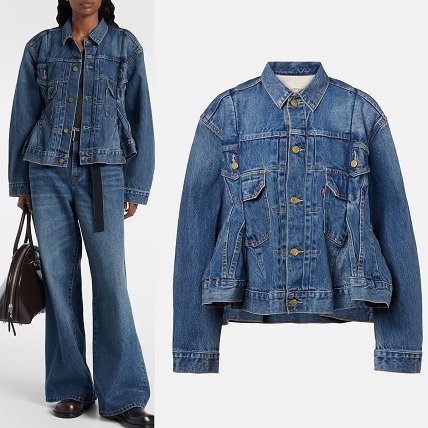SACAIx Levi's デニム ジャケット