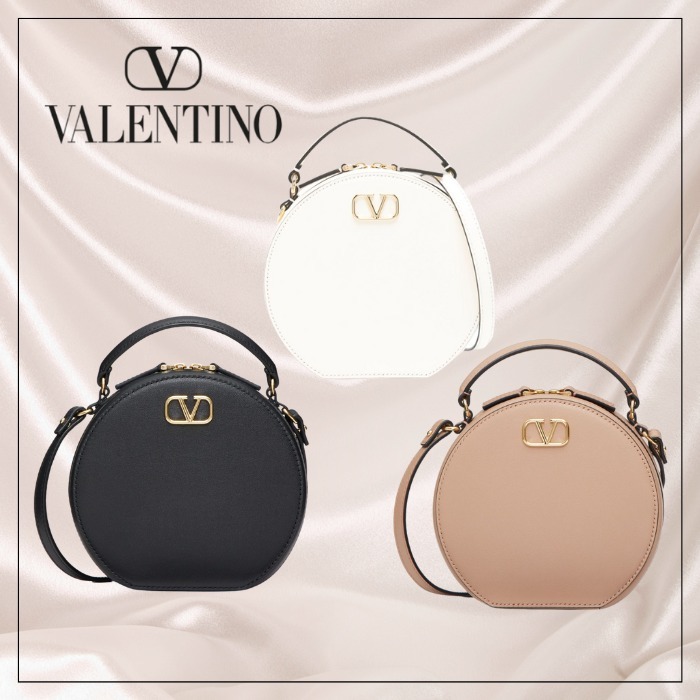 【VALENTINO GARAVANI】Vロゴ シグネチャー ミニ レザーバッグ