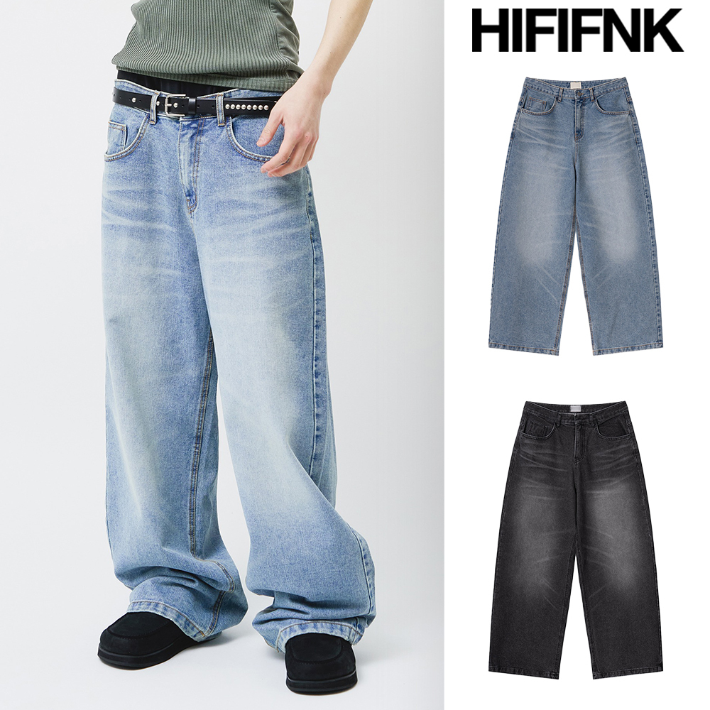 【HI FI FNK】Deli Wide Denim