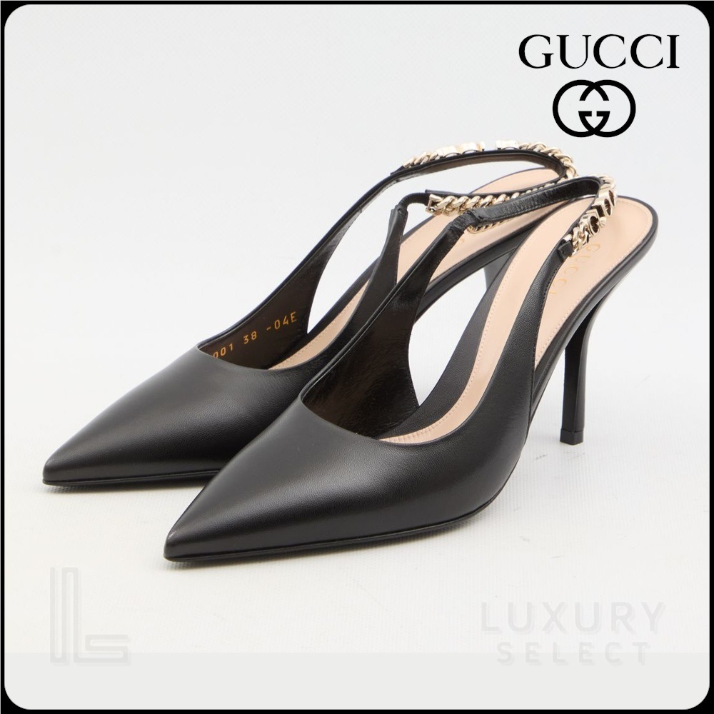 【GUCCI】SIGNORIA SLINGBACK PUMP◆813001DMBT0