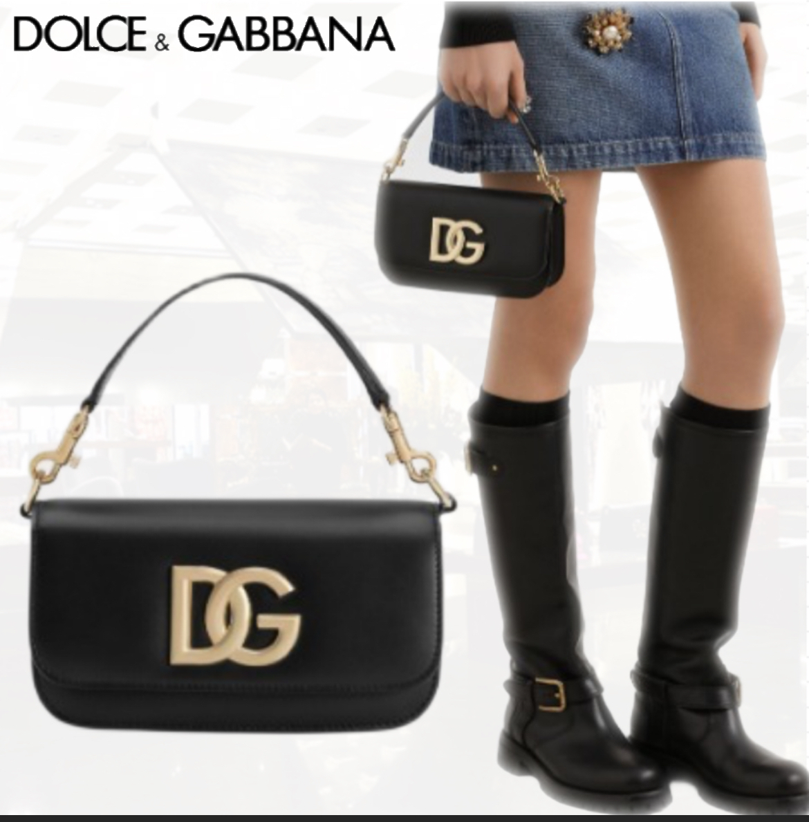 VIPSALE【DOLCE & GABBANA】クロスボディバッグ 3.5
