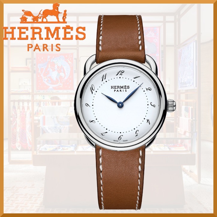 【シンプル】【HERMES】 Arceau 腕時計 28 mm