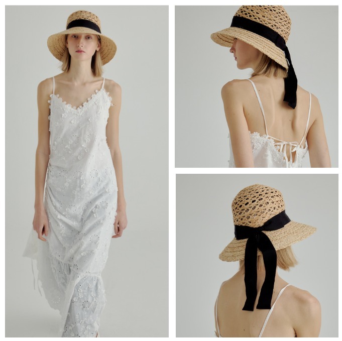 Marchen☆Raiden raffia floppy hat