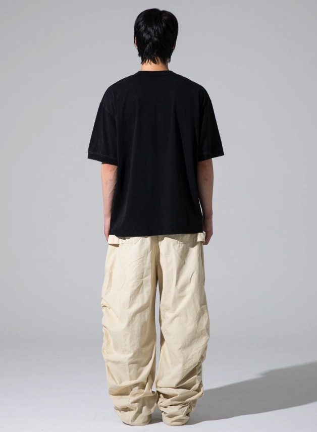 ◆XTONZ Clover Vintage Washing Henley Neck T-Shirt/3色◆