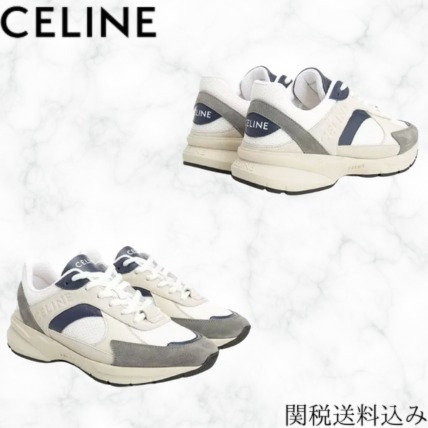 セリーヌ ランナー CR-03 レースアップ ロースニーカー