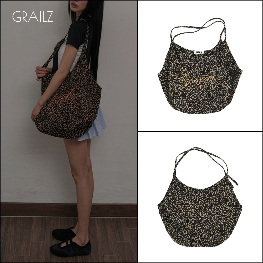 【GRAILZ】 25SS/ LEOPARD TOTE BAG/レオパード柄