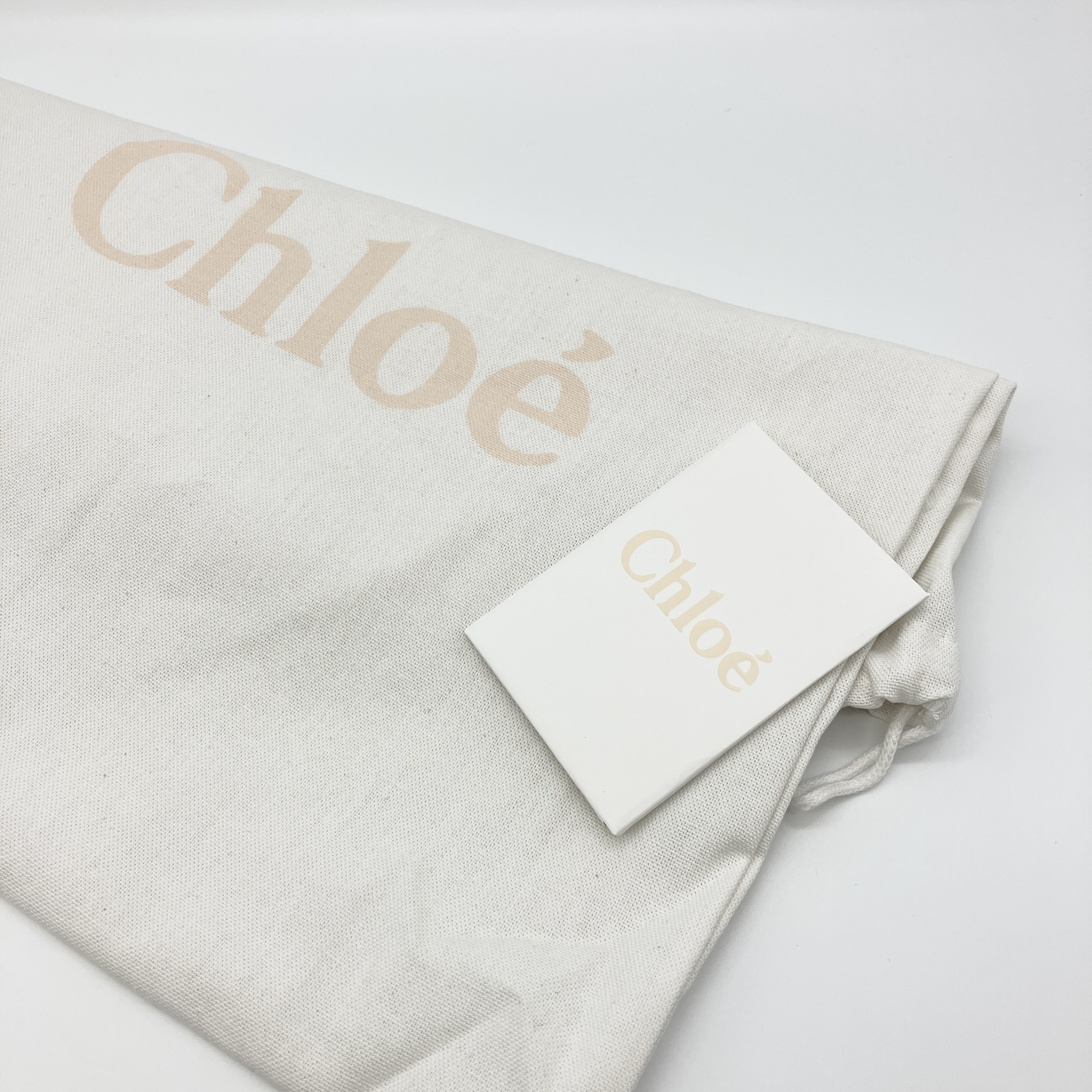 【国内在庫】CHLOE “WOODY”ミディアムトートバッグ