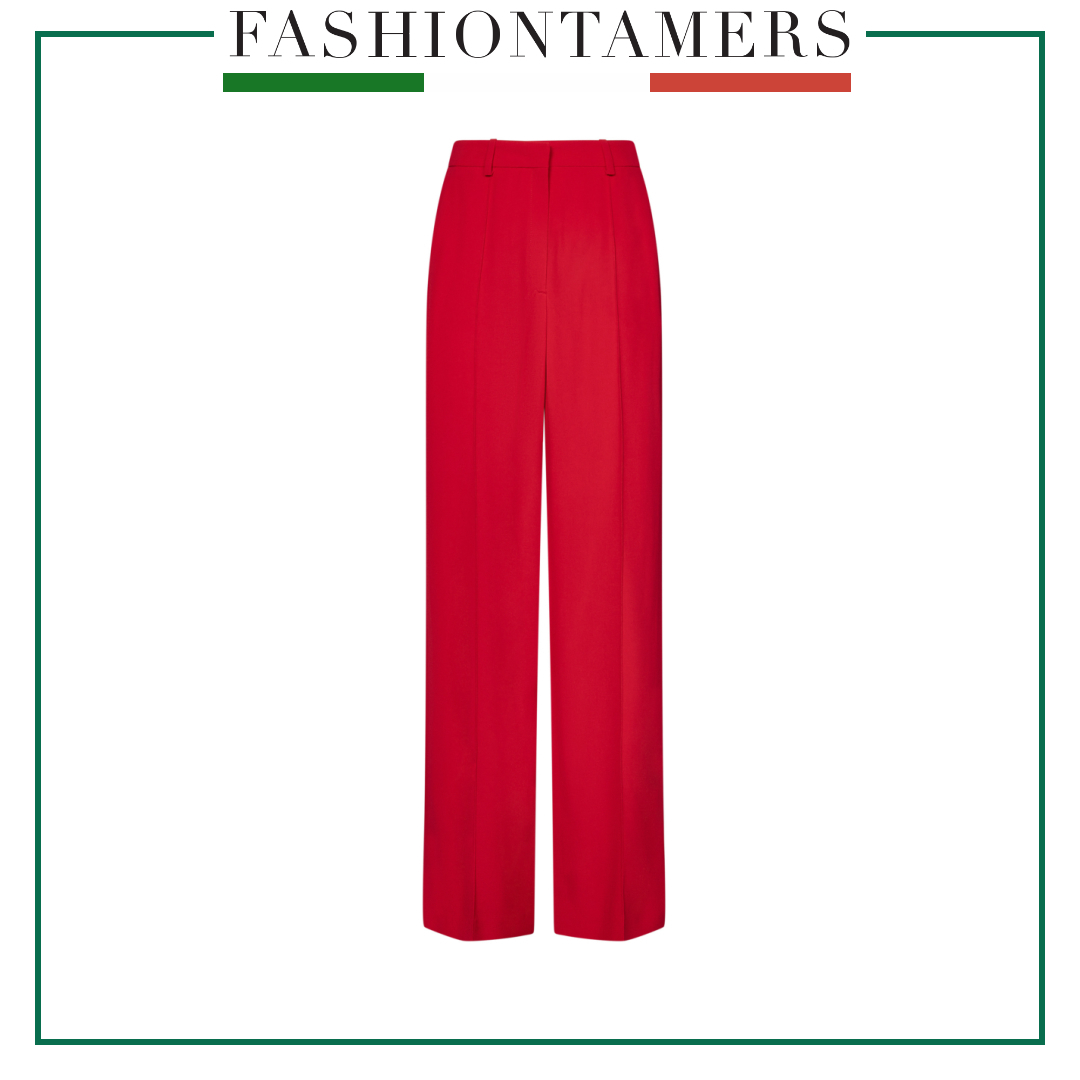 パンツ BALMAIN EF0PO160VB00 Trousers Red