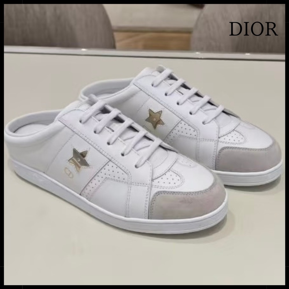 【CDスターがアクセントに♪】DIOR Star スニーカー ホワイト