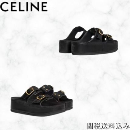 ウエッジ CELINE(セリーヌ) サンダル・ミュール(レディース