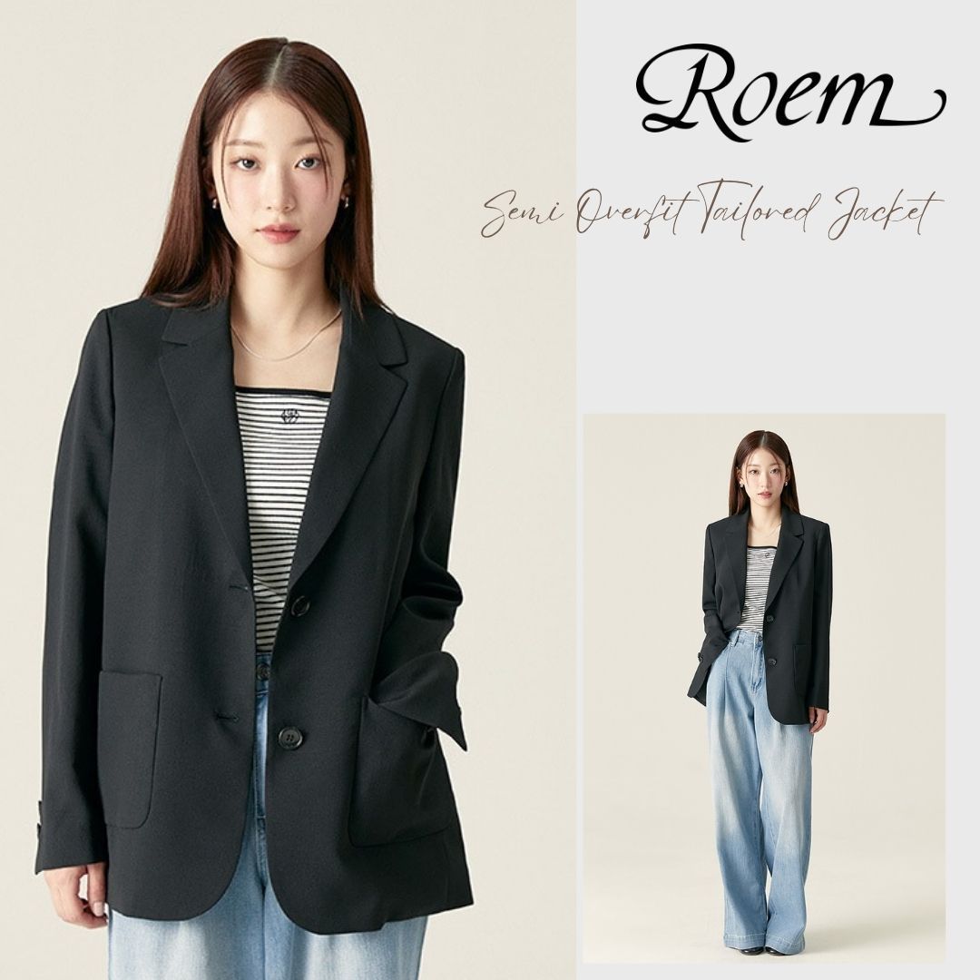 Roem[ロエム] Semi Overfit Tailored Jacket