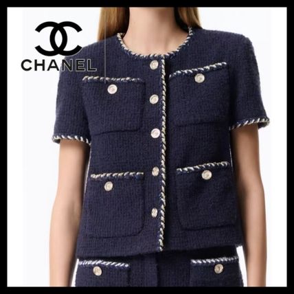 ニット S CHANEL(シャネル) ジャケット(レディース) - 海外通販