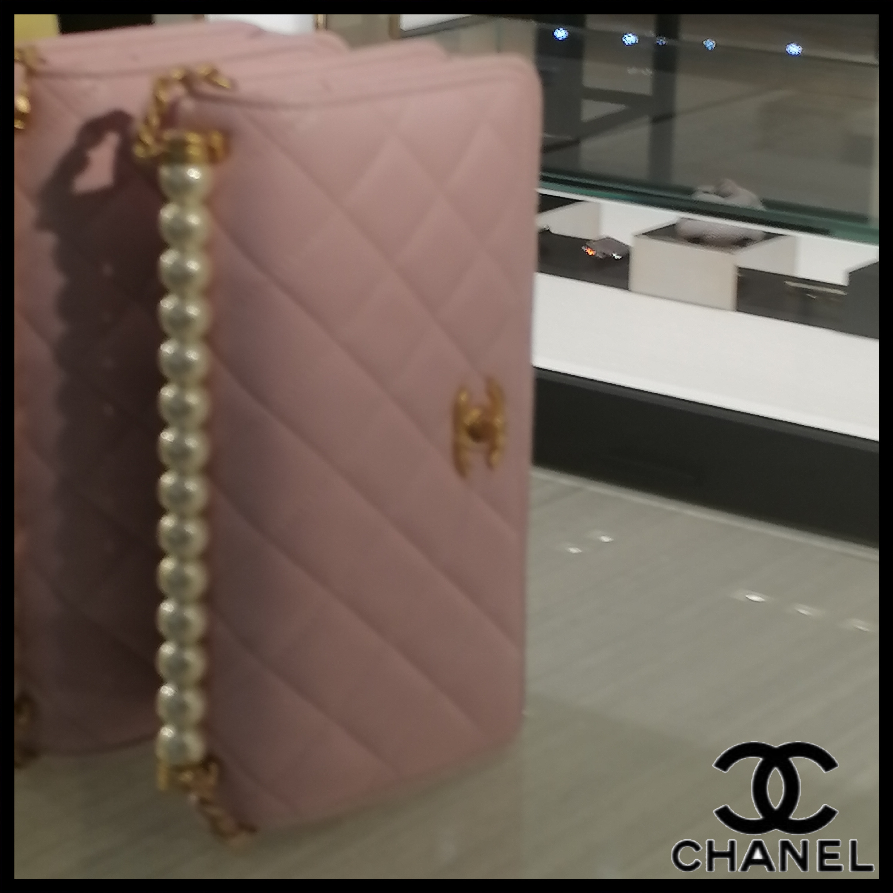 ◆CHANEL◆シャネル クラッチバッグ ハンドバッグ ピンク
