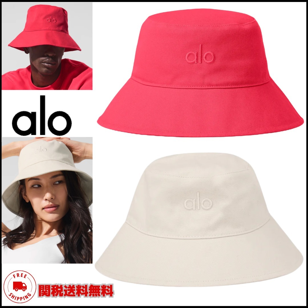 【日本未入荷】 alo 〜Weekender Bucket Hat〜※関税送料無料