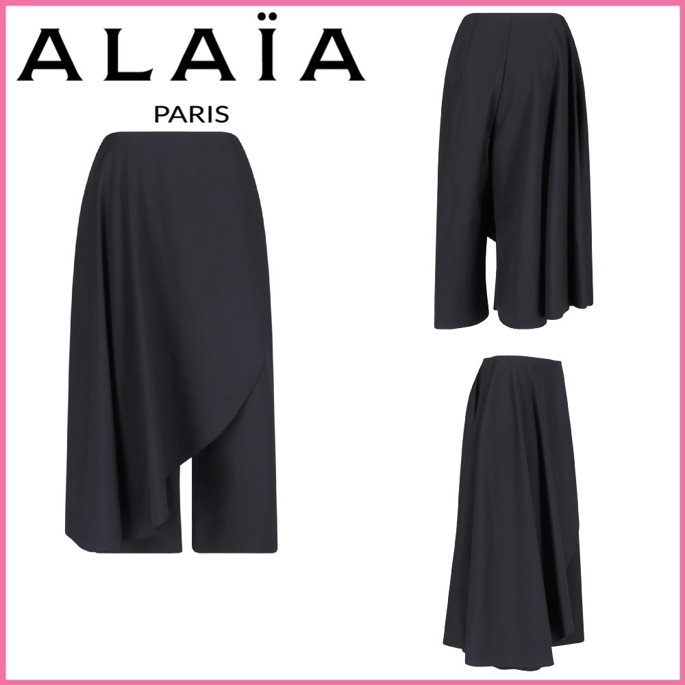 SALE【Alaia】アシンメトリー スカート トラウザーズ