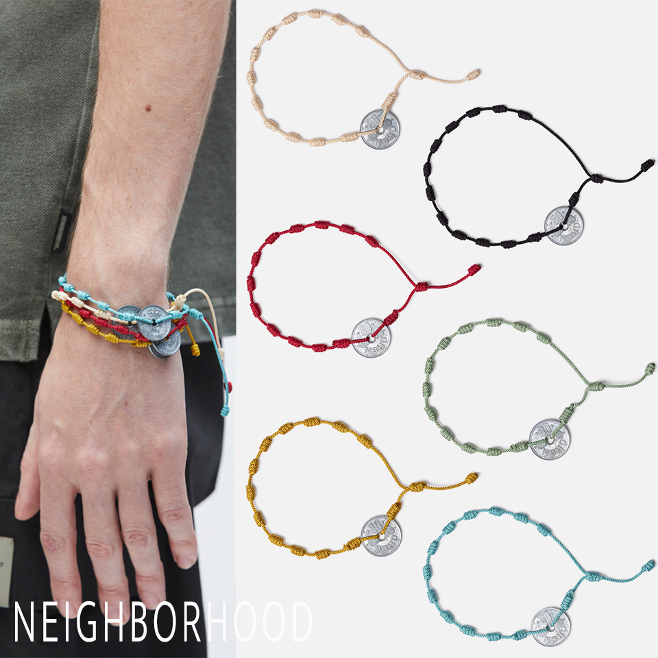 【Neighborhood】25SS CORD COIN BRACELET ブレス 腕輪 すぐ届く