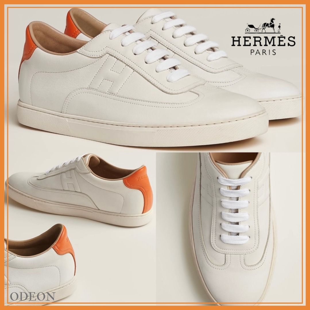 *シンプルで洗練されたデザイン*【 HERMES】 Sneakers Quicker