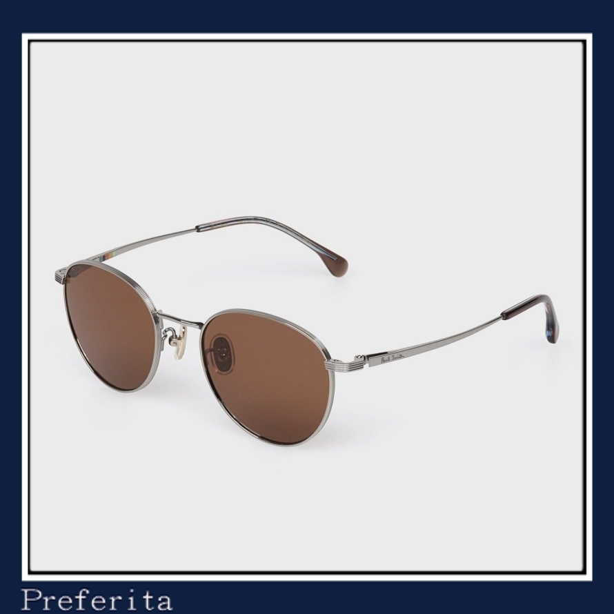 【Paul Smith】\"Leadale\" ボストン サングラス ブラウンレンズ